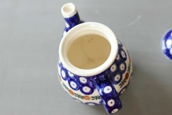 BOLESLAWIEC BUNZLAUER Keramik Kanne Kaffeekanne Teekanne Polen AC