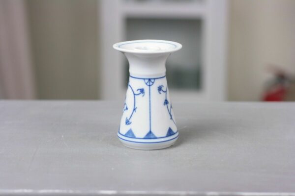 Winterling Kerzenhalter Tafelservice Porzellan Strohblume weiß indisch blau