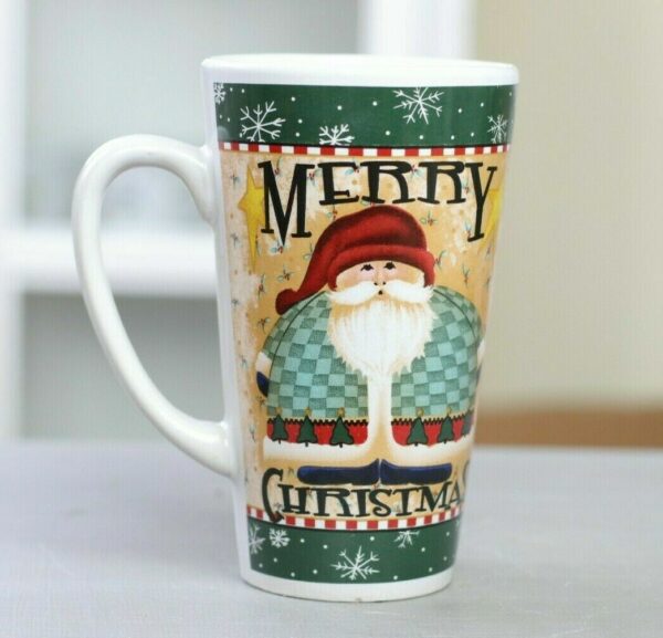 Große Weihnachtstasse Kaffeetasse Tasse Becher Weihnachten Weihnachtsmann