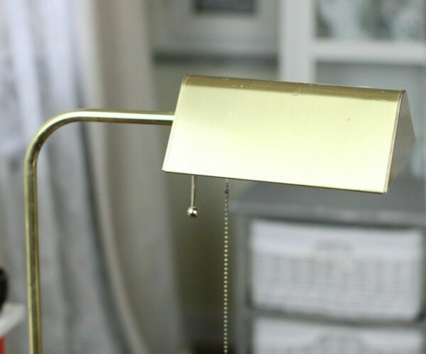 IcStehlampe Schreibtischlampe  Lampe Messing Vintage Mid Century Rockabilly 50er