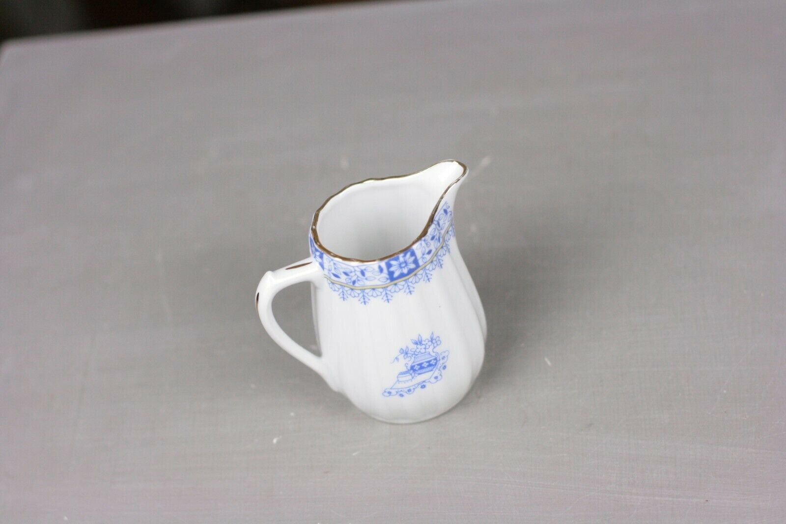 Kronester Bavaria China Blau Milchkännchen Kaffeeservice