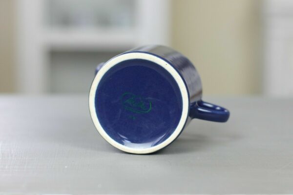 Melitta Stockholm Milchkännchen Milch Kaffeeservice blau Keramik Porzellan