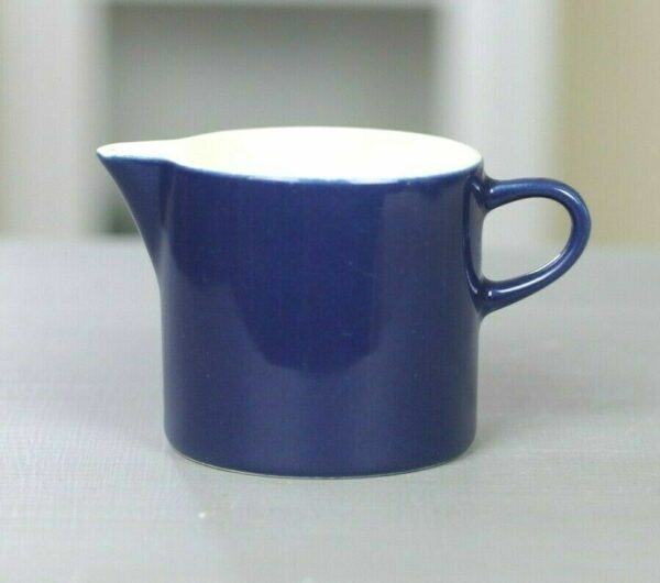 Melitta Stockholm Milchkännchen Milch Kaffeeservice blau Keramik Porzellan