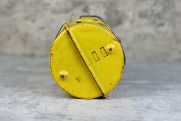 Feuerhand Baustellenlampe Sturmlaterne Signal- Warnlampe Teelicht gelb antik
