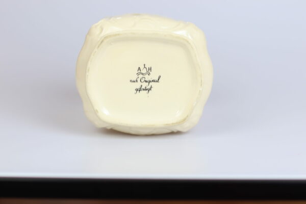 Jugendstil Keramik Vorratsgefäß Salz Gefäß Vorratsdose Behälter nach Original gefetigt A+H