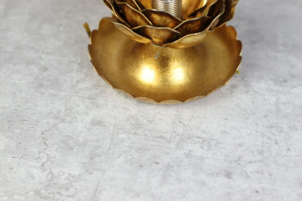 Florentiner Kronleuchter Deckenlampe vergoldet gold Lampe