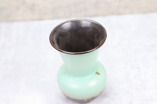 Keramik Krug Vase Fat Lava mid century 70er 70s pottery ceramic jug schwarz mint